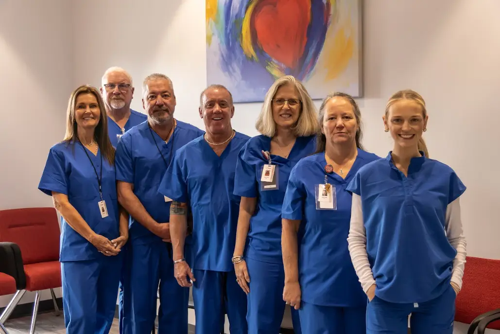Dr. Jeffrey Tauth with the Hot Springs Heart and Vascular care team